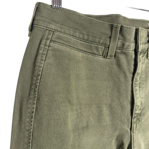 AYR The Special Sauce Nori Green High Rise Straight Leg Jeans Size 26 Short - Picture 5 of 10